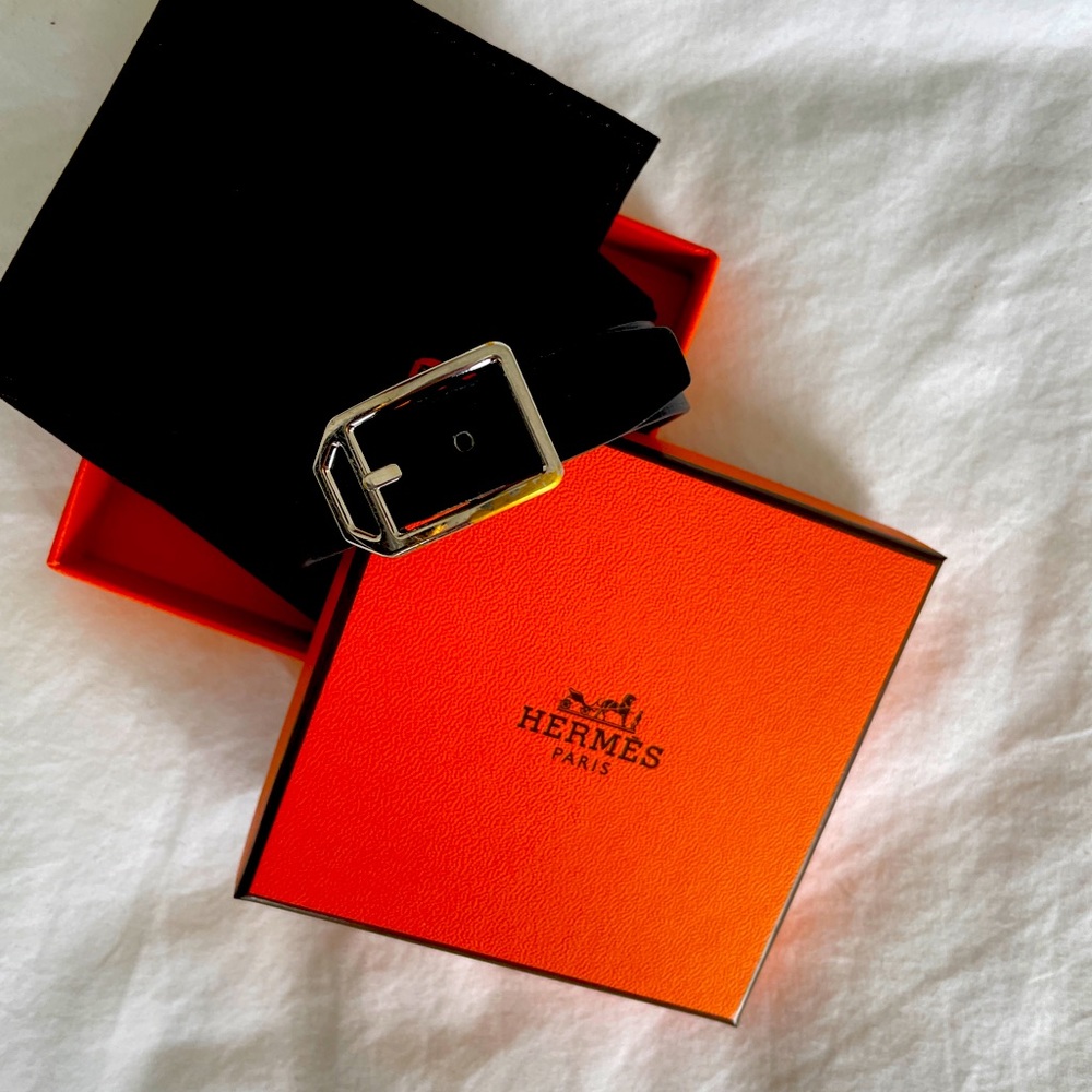 Hermès Leather Bracelet